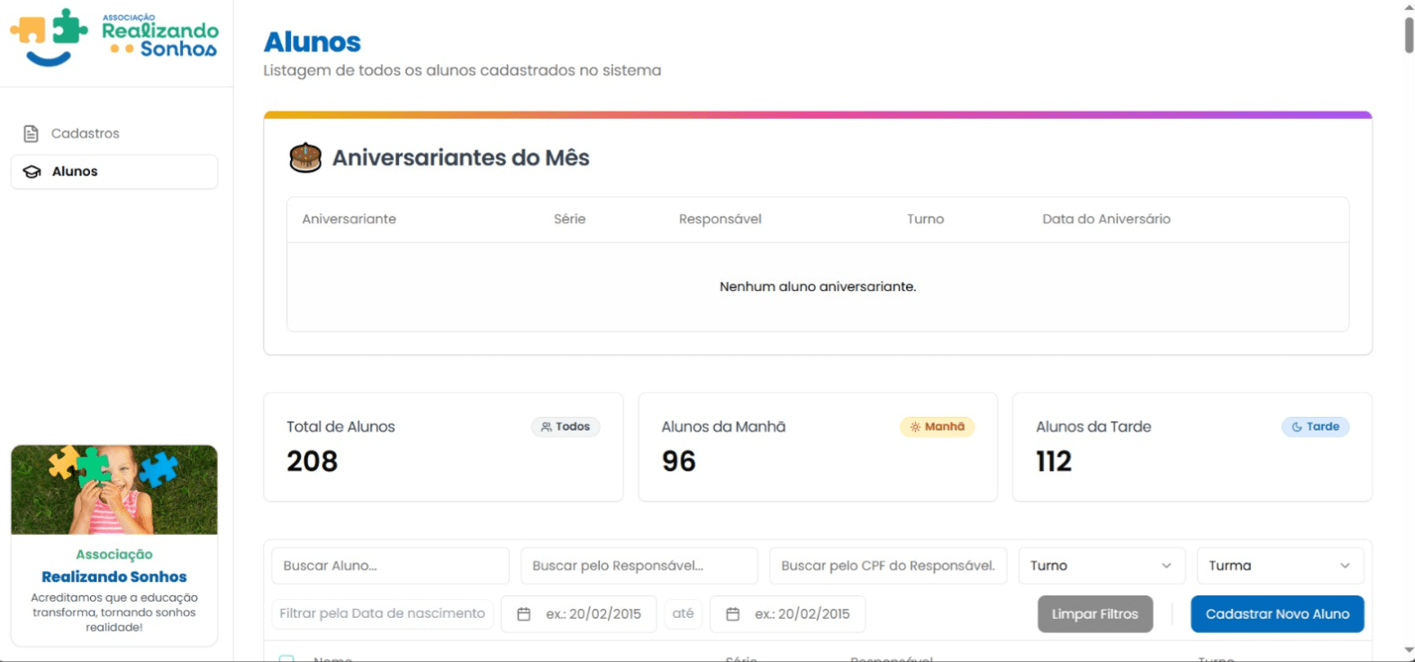 Realizando Sonhos App